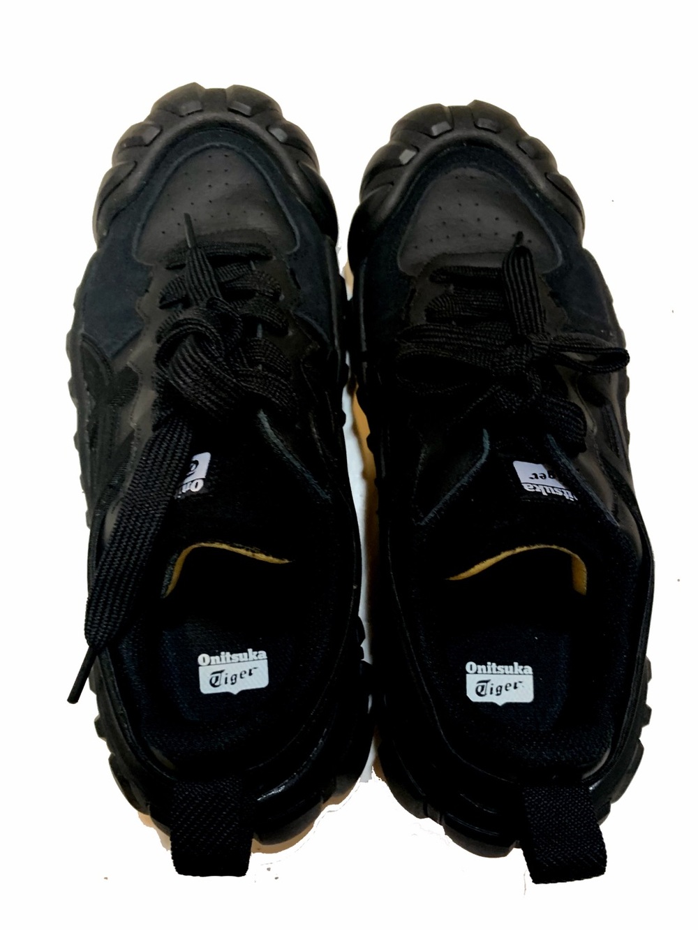 Onitsuka Tiger Dentigre LS Men's Black Chunky Trail Sneakers - Picture 4 of 10